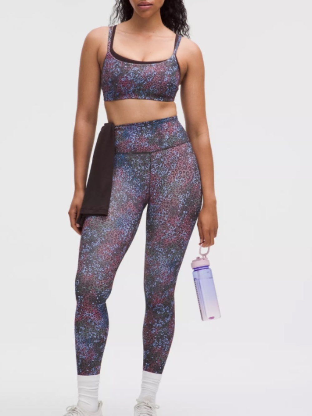 Wunder Train Contour Fit High-Rise Tight 28" ColourCosmic Leopard Multi SZ10